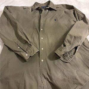 Polo Ralph Lauren‎ Beige Button-Up Shirt